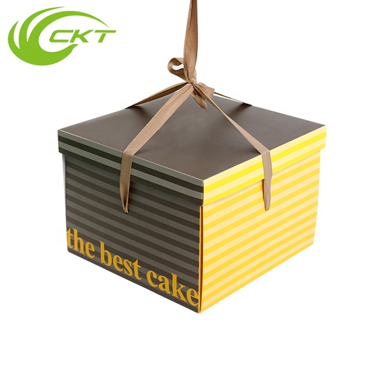Adapté aux besoins du client de Carton Ondulé Papier D'emballage Articles Ménagers Gâteau D'anniversaire De Mariage Cadeau Boîte