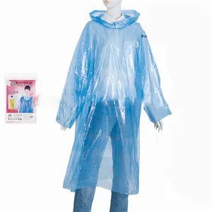 wholesale disposable ladies raincoat in a bag