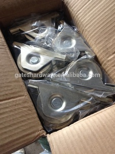2 Inch 2.5 Inch 3 Inch 4 Inch Mạ Kẽm Trượt Cổng Kim Loại Bánh Xe Lăn Với Đóng Khung Bên Trong Cho Cửa Trượt - Product Image 3