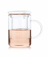 Infuseur à main classique, moderne, en verre, pour le thé, accessoires, vente en gros