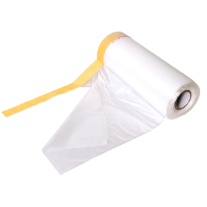 Pre-taped Ddrop Masking Film/Gạo Băng Giấy Với Phim Được Sử Dụng Cho Sơn Shelter - Product Image 4