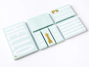 Myway Nuovo Design Personalizzato Memo Pad Bookmark Sticky Note Set di Materiale Scolastico Adesivo di Carta Cancelleria Coreana - Product Image 2