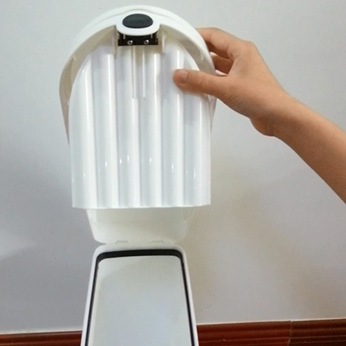 China 20L Sensor de plástico señora almohadilla sanitaria bin disposición en el baño