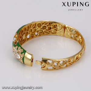 Bangle-200 <span class=keywords><strong>xuping</strong></span> all'ingrosso a guangzhou fabbrica 24 k placcato oro dei monili di modo del braccialetto per le donne - Product Image 5