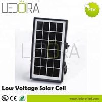 Guirlandes lumineuses LED à énergie solaire avec panneau solaire 3V, ampoule LED 2W pour utilisation en extérieur dans le jardin