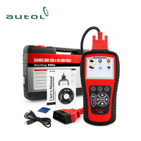 Distributore autel maxidiag elite md802 md 802 Scan Strumento di Full motore trasmissione ABS Airbag macchina diagnostica per tutte le vetture