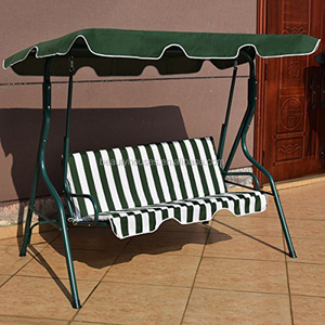 Columpio <span class=keywords><strong>de</strong></span> jardín <span class=keywords><strong>para</strong></span> <span class=keywords><strong>patio</strong></span> exterior 3 <span class=keywords><strong>asientos</strong></span> con toldo - Product Image 5