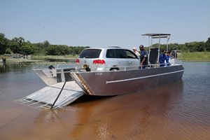 10m di alluminio cargo landing craft chiatta per la vendita - Product Image 6