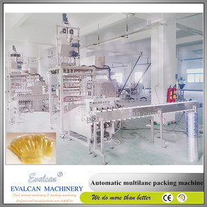 Automática pequeña máquina de envasado de tomate o tartare suace sobres - Product Image 3