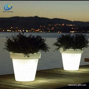 Cordless glow secchiello per il ghiaccio <span class=keywords><strong>led</strong></span> di controllo a distanza del dispositivo di raffreddamento