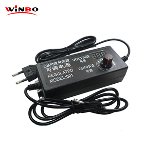 Lcd ile ayarlanabilir 3-24V 2A 3-12V Lcd 9-24V 24V2A evrensel Ac Dc güç adaptörü - Product Image 2