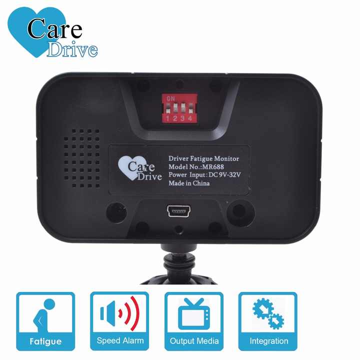 CareDriveアンチスリープアラーム疲労警告mr688ドライバー眠気検出 