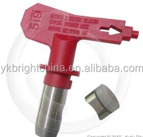 Airless pulvérisateur de peinture pistolet 311 313 315 317 319 321 411 413 415 417 419 421 jaune buse de pulvérisation pointe