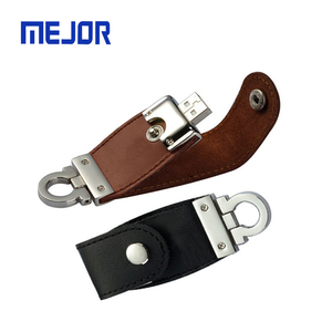 Trước Cle <span class=keywords><strong>Flash</strong></span> Disk 32 GB Keychain Memory Stick 32G Cuero Trường Hợp USB Quà Tặng Emboss Da Pen Drive - Product Image 4