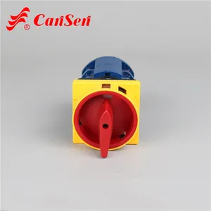 Up And Down Switch Cansen LW26GS-63/04-2 Red Yellow Pad-lock 63a Rotary Cam Limit Switches