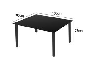 Vườn Gấp Nhôm Đặt Đồ Nội Thất Ngoài Trời Cắm Trại Gấp Dễ Dàng Di Động Nhôm Vị Trí Ghế Ăn Ghế Phòng Ăn - Product Image 5