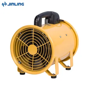 Ventilador de flujo Axial portátil de Metal, ventilador de escape de 8 "12" 16 "120V