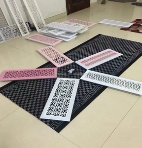 Hệ Thống Hvac Kim Loại Mạ Kẽm Sàn Lưới Tản Nhiệt Trang Trí Bộ Lọc Không Khí Trở Lại Lưới Tản Nhiệt Với Van Điều Tiết - Product Image 1