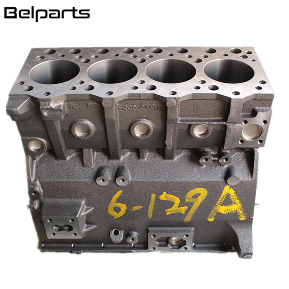 Belparts PC130-7 экскаватор 4D95L детали двигателя 6205-21-1504 блок цилиндров