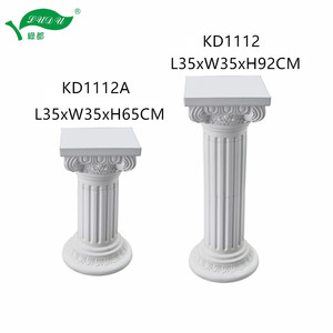 KD1112 decorativo Colonna romana vaso di fiori del basamento