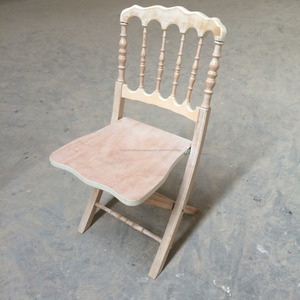 2018 nueva madera sillas de boda banquete comedor plegable gladiador globo sillón silla hecha en China - Product Image 2
