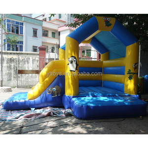 Bounceras brancas infláveis de impressão de animais, combo inflável ao ar livre, <span class=keywords><strong>castel</strong></span> de salto - Product Image 5