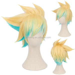 Perruque <span class=keywords><strong>LOL</strong></span> Star Guardian en gros, cosplay League of Legends, anime Miss Fortune Soraka Syndra, perruque synthétique résistante à la chaleur - Product Image 6
