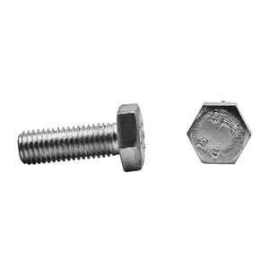 GB/T <span class=keywords><strong>5783</strong></span> filetage complet en acier au carbone de qualité 8.8 boulon à tête hexagonale din933 boulon hexagonal - Product Image 1