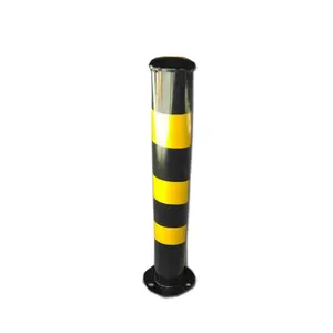 道路警告系船柱 T-top Bollard 停车场铁栅栏，装饰系船柱和盖子