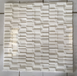Trung quốc thiết kế mới giá rẻ khảm đá cẩm thạch xương cá khảm đá cẩm thạch Carrara khảm đá cẩm thạch - Product Image 3