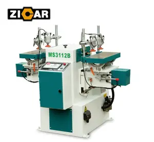 ZICAR perfetta qualità e vendita calda Orizzontale Doppio-End Mortiser MS3112B per la lavorazione del legno macchine