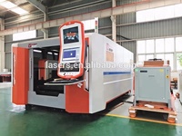 Chine GF-1530 Laser doré tôle d'acier de haute qualité CNC Laser Cutter Machine de découpe Laser à fibre Support de Format graphique AI
