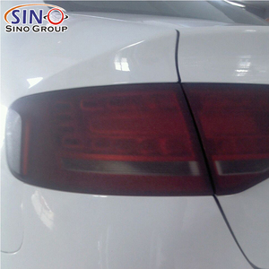 ฟิล์มไวนิลติดไฟหน้ารถยนต์แวววาว,ฟิล์มป้องกันสีอ่อนเงางามห่อสีชมพู - Product Image 3