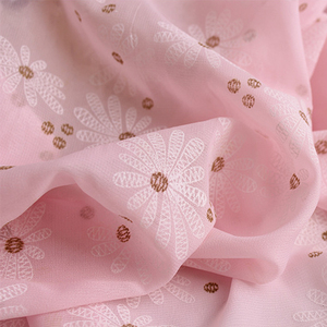 Tela de gasa jacquard 100% poliéster, cómoda, venta al por mayor, para prendas de vestir - Product Image 4