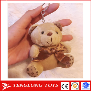 Nuovo Prodotto OEM: Portachiavi <span class=keywords><strong>Mini</strong></span> <span class=keywords><strong>Peluche</strong></span> a Forma di Orsacchiotto - Product Image 3