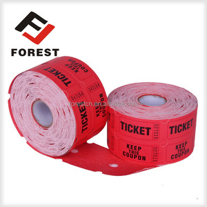 Suministro de tickets de deflector, Impresión de tickets de lotería - Product Image 1