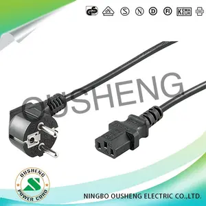Schuko Plug To IEC C13 Power Cord