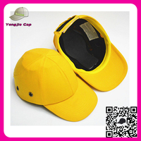 Gorra de béisbol popular de moda al por mayor gorra dura de seguridad gorra de casco gorra de béisbol