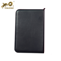 Promocional de alta calidad de la PU coche documentos Carpeta de cuero carteras de carpetas de archivo