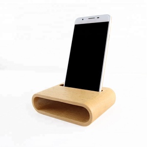 Sản Phẩm mới Bằng Gỗ Anh Đào Loa với Đứng Tùy Chỉnh Biểu Tượng Khắc - Product Image 2