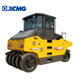 <span class=keywords><strong>XCMG</strong></span> <span class=keywords><strong>16</strong></span> <span class=keywords><strong>Ton</strong></span> XP163 kullanılan kendinden tahrikli titreşimli statik yol silindiri satılık çift davul rulo lastik rulo - Product Image 1