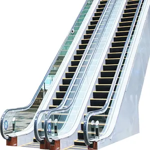 Customized degree shopping mall indoor escalator with vvvf energy saving system escalator handrail