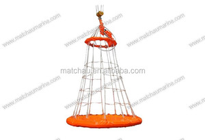 Cesto di Trasferimento Personale in Rete di Nylon ad Alta Resistenza per 4 Persone <span class=keywords><strong>con</strong></span> Piastra in Acciaio Inox 316 per Uso Marino Offshore - Product Image 4