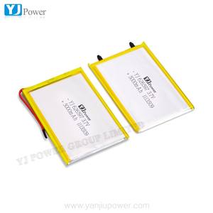 Hohe kapazität <span class=keywords><strong>3</strong></span>,7 v 5000 mah Li-polymer akku 106070 - Product Image 1