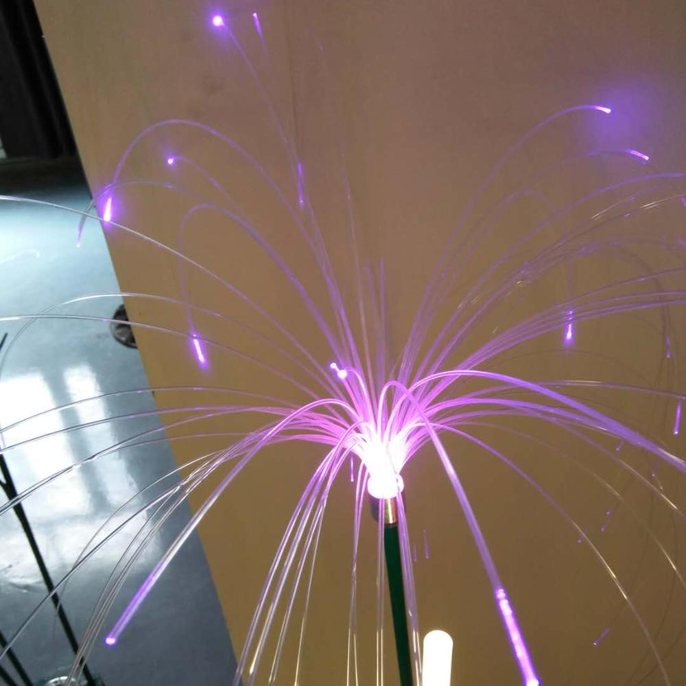 waterproof outdoor use led fiber optic grass lamp for landscape lighting decoration