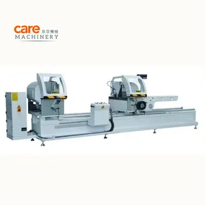 CNC Aluminum Profile Two Side Cutting Saw Window Making Machine