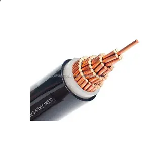 0.6/1kV 4c 185 95 mm2 ,copper conductor XLPE insulation SWA PVC sheathed power cable/XLPE cable with low smoke zero halogen