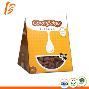 Customized Cornflake Paper <strong>Box</strong> <strong>Cereal</strong> Paper Packaging <strong>Box</strong> - Product Image 2