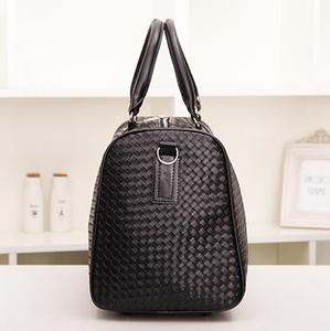 Guangzhou factory-<span class=keywords><strong>bolsa</strong></span> de viaje de cuero tejido, bolsas de equipaje, 2016 - Product Image 4