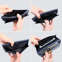 Dompet Panjang Kulit Asli Pria Model Terbaru Kualitas Terbaik Harga Pabrik Grosir Dengan Kancing